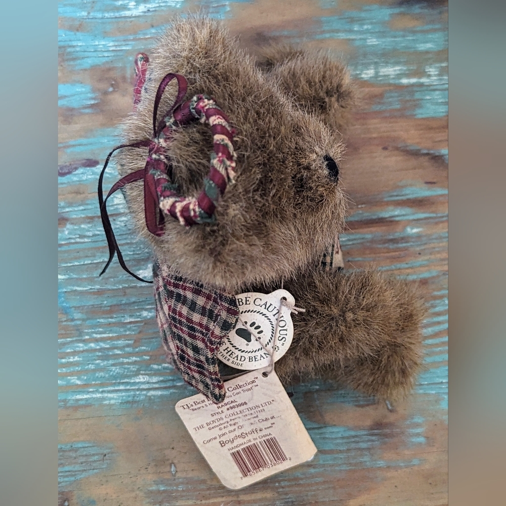 Boyds Bears TJs Best Dressed Collection "Rascal" Style #903008 - Picture 7 of 8